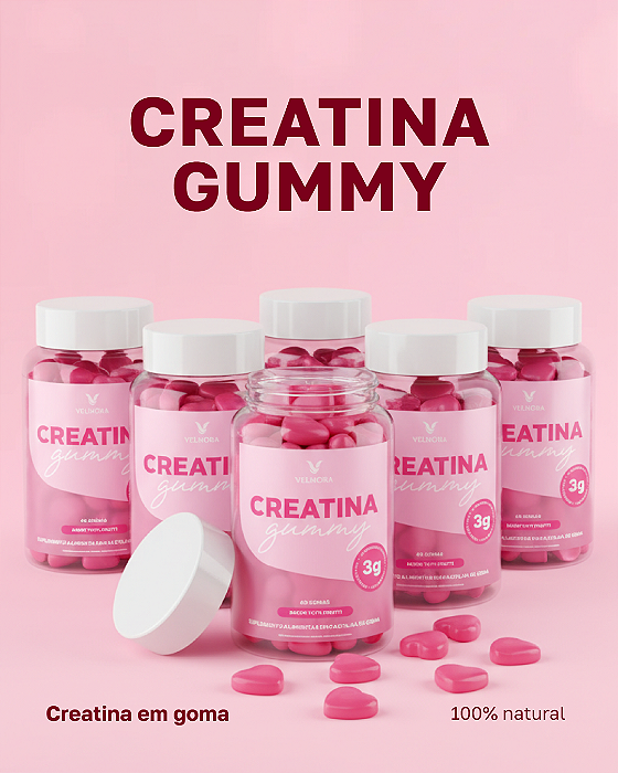 CREATINA EM GOMA COMPRE 3 LEVE 6
