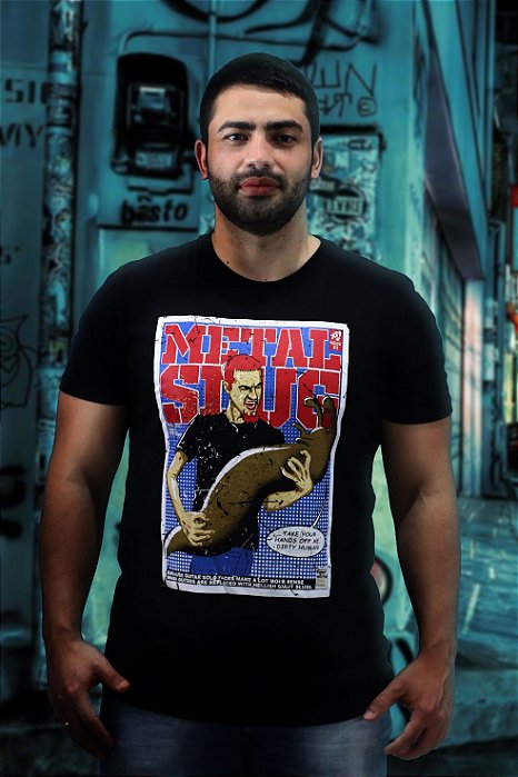 camiseta metal slug