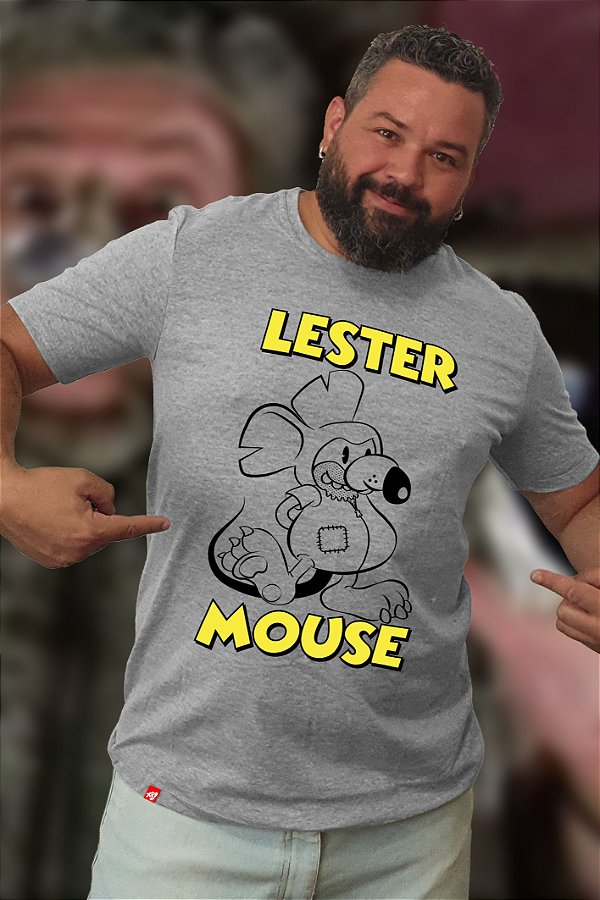 Lester Mouse (T-shirt Unissex)