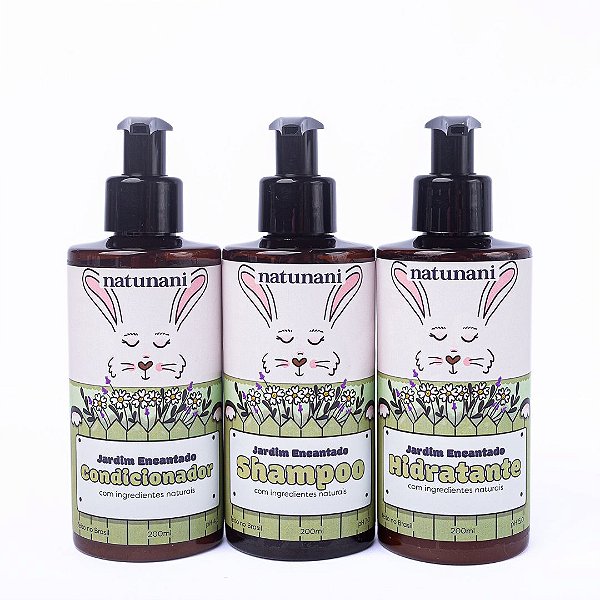 KIT Linha BIO - Shampoo + Condicionador + Hidratante