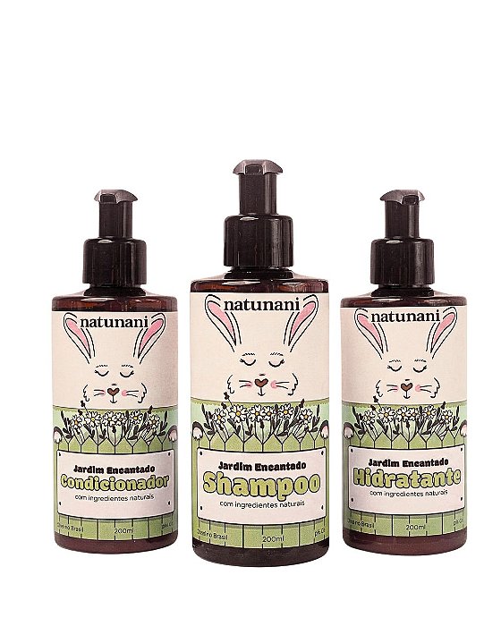 KIT Linha BIO - Shampoo + Condicionador + Hidratante