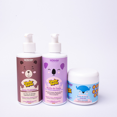 Essencial para Cuidados Diários:  Loção Probiótica + Sabonete Banho de Coala + Banho de Coruja