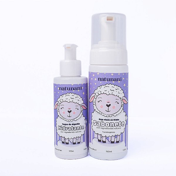 Kit Linha Carrossel Encantado - Sabonete em Espuma + Hidratante Corporal