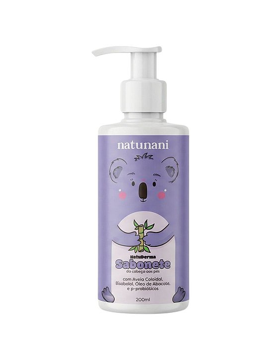 Sabonete da Cabeça aos Pés Probiótico Banho de Coala 200ml