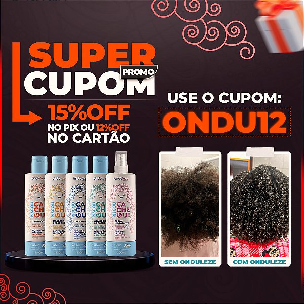 Kit Completo - Piscou Cacheou! + Cupom de Desconto (ONDU12)