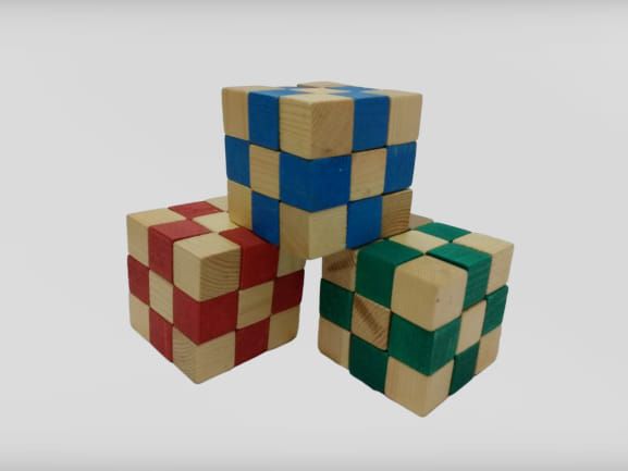 Cubo Elástico. Puzzle