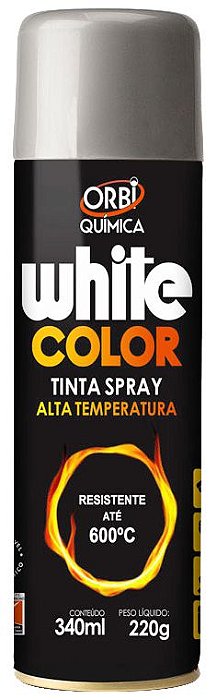 Tinta Spray Aluminio Alta Temperatura Ate 600C