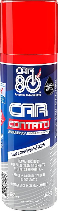 Limpa Contato Eletrico E Eletronico Car 80