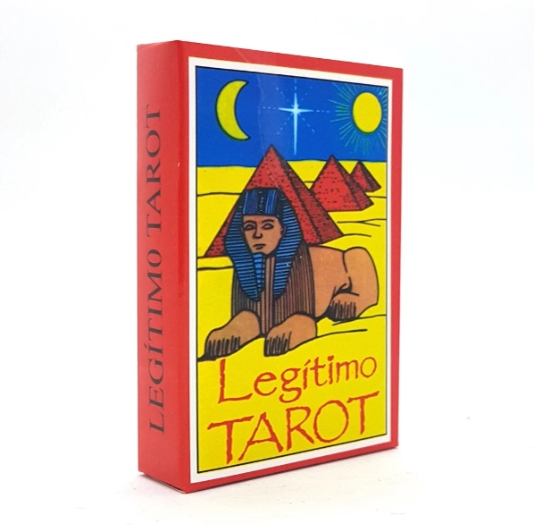 Baralho Legítimo Tarot Egípcio 40 Cartas c/ Manual