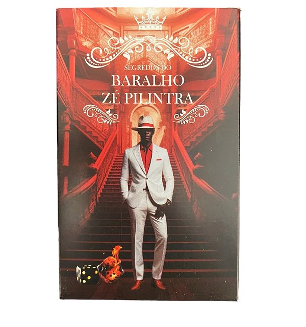 Segredo do Baralho Malandro Zé Pilintra 36 Cartas Com Manual