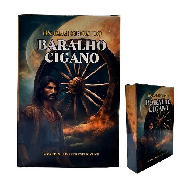 Os Caminhos do Baralho Cigano 36 Cartas 100% Plastificado Manual Digital E Físico Lançamento