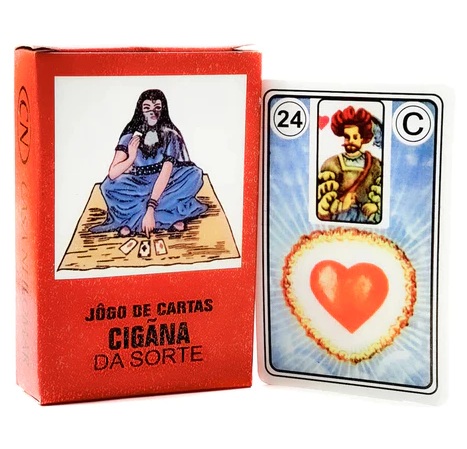 Baralho Tarô Cigana Da Sorte 36 Cartas