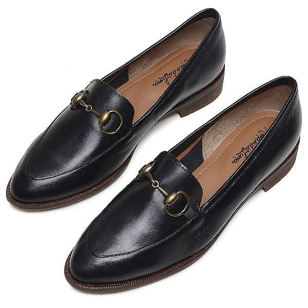 Mocassim Brixton preto