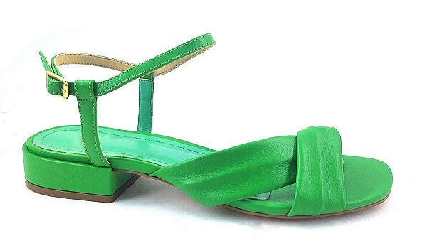 Sandália Nó verde