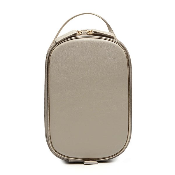 Necessaire de mão couro off white