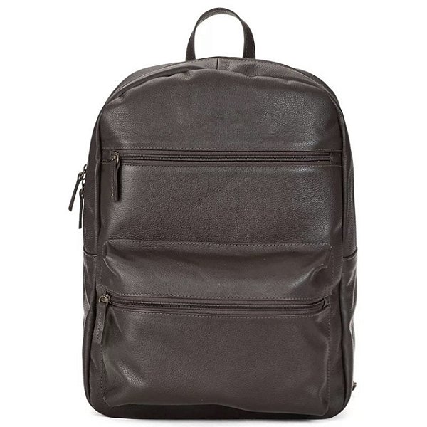 Mochila Notebook couro café
