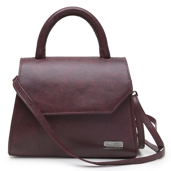 Bolsa Lapela Bordô