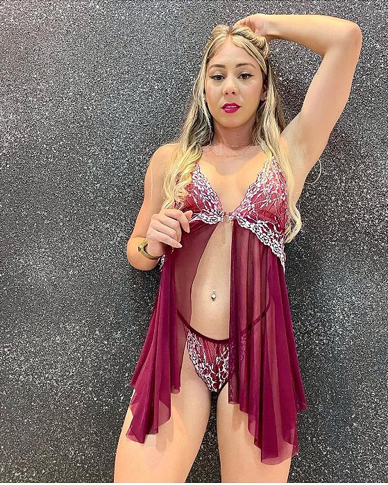 CAMISOLA RENDA E TULE DALILA- DIVERSAS CORES