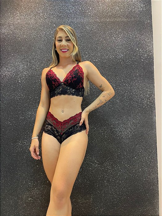 CONJUNTO LINGERIE LUNA