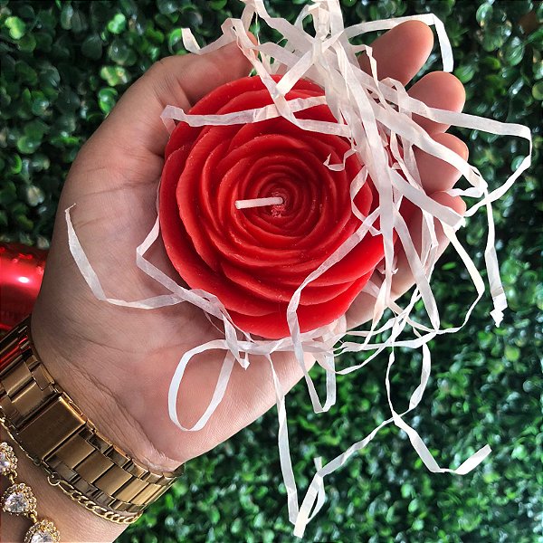 VELA ROSA VERMELHA