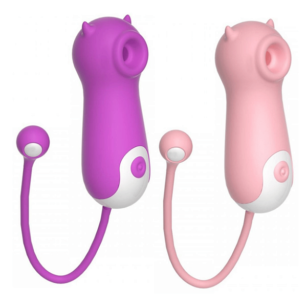 VIBRADOR LITTLE MONSTER COM 10 MODOS DE PULSAÇÃO