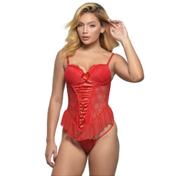 ESPARTILHO BOJO RENDADO DETALHE CETIM