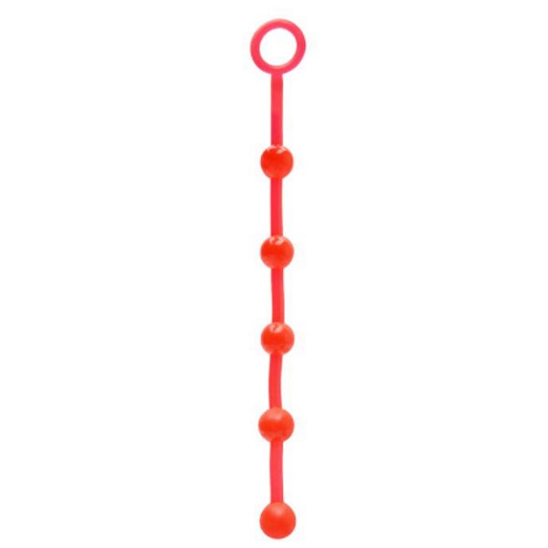 BOLINHA ANAL TAILANDESA SILICONE VERMELHA
