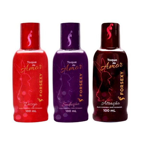 ÓLEO PARA MASSAGEM PERFUMADO 10ML TOQUE DE AMOR