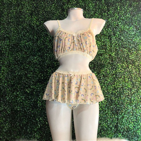 SAINHA SEXY PONEI ARCOIRIS NUVENS