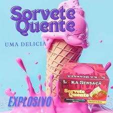 VELA COMESTIVEL MORANGO COM CHANTILLY