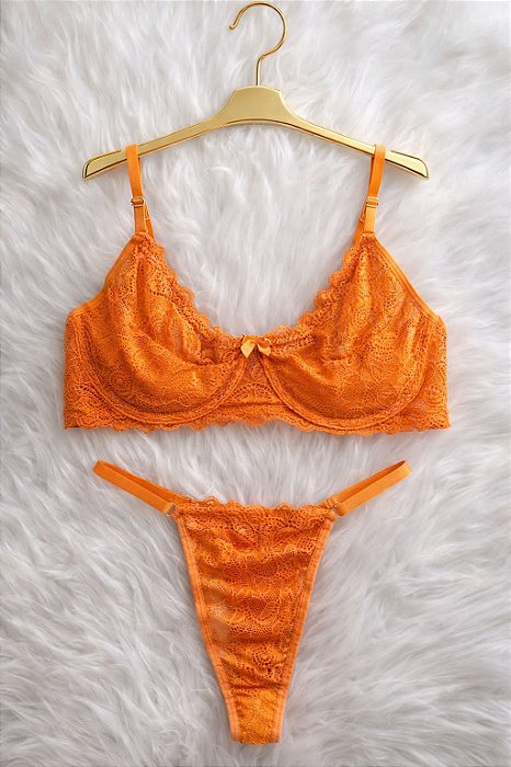 CONJUNTO LINGERIE COM ARO TALISSA