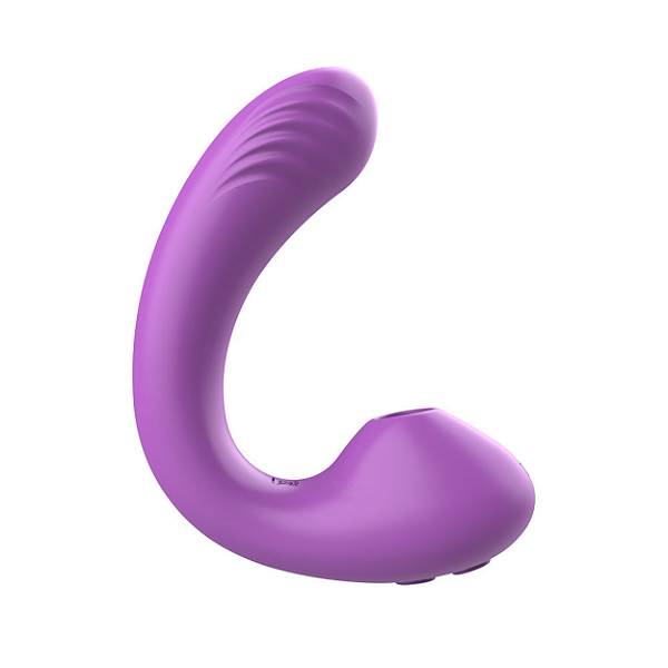 VIBRADOR ESTIMULADOR DE CLITORIS RECARREGÁVEL COM PENETRADOR PONTO G POSSUI 7 MODOS DE PULSAÇÃO E 7 MODOS DE VIBRAÇÃO VIBRADOR MACIO