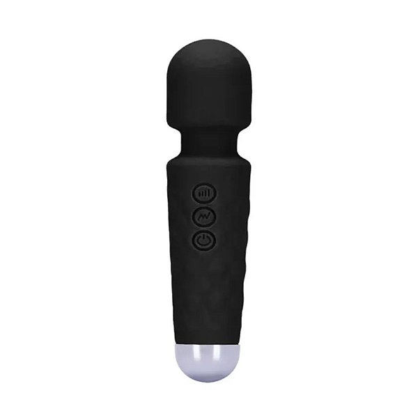 MINI VIBRADOR VARINHA MÁGICA COM 10 NIVEIS DE VIBRAÇÕES RECARREGÁVEL