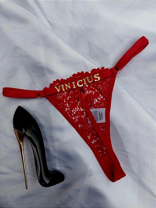 CALCINHA FIO DENTAL PERSONALIZAVEL AJUSTÁVEL