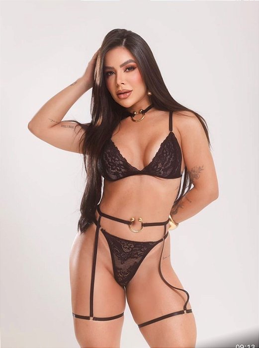 CONJUNTO LINGERIE ZAHARA