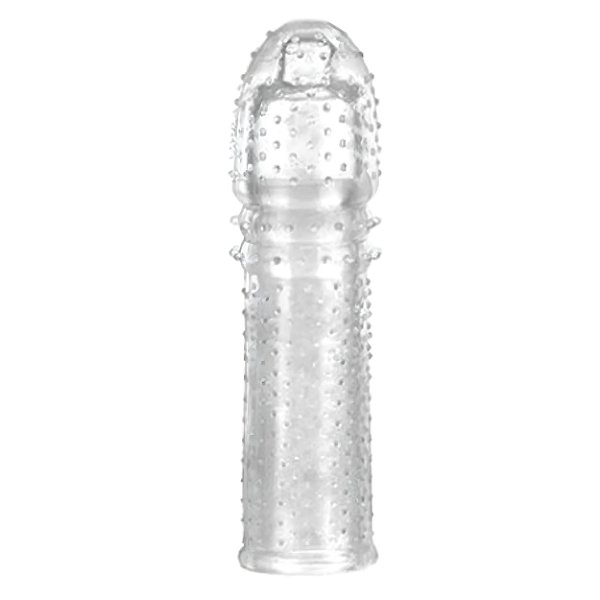 CAPA PENIANA EXTENDER EM SILICONE 16 x 4 CM