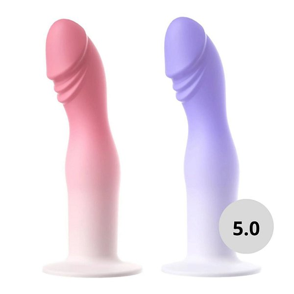 PENETRADOR FORMATO DE PENIS 5.0 SILICONE LÍQUIDO