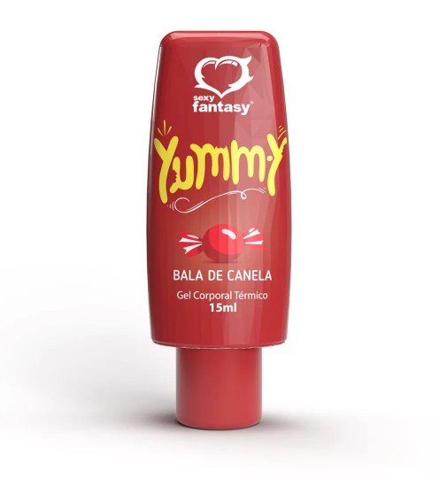 YUMMY SABOR BALA DE CANELA GEL COMESTIVEL PARA ORAL 15ML