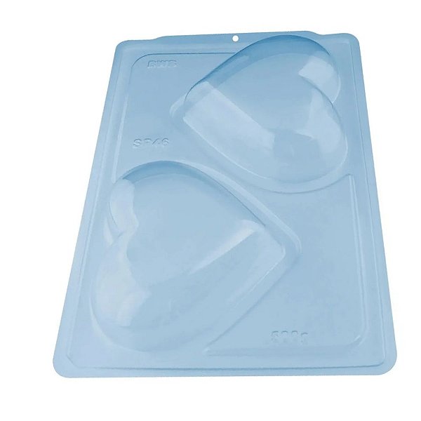 FORMA DE SILICONE CORAÇÃO 500g BWB