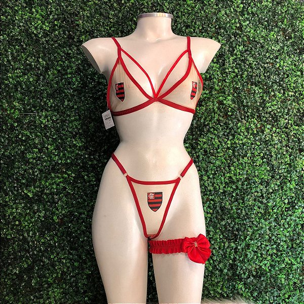 CONJUNTO TIMES TULE COM ESTAMPA DE TIMES