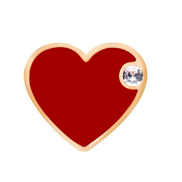 EMOJI METAL DOURADA CALCINHA PERSONALIZÁVEL YAFFA – CORAÇÃO VERMELHO