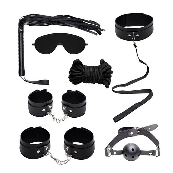 KIT SADO CORDA BONDAGE COM 7 PEÇAS YOU VIBE