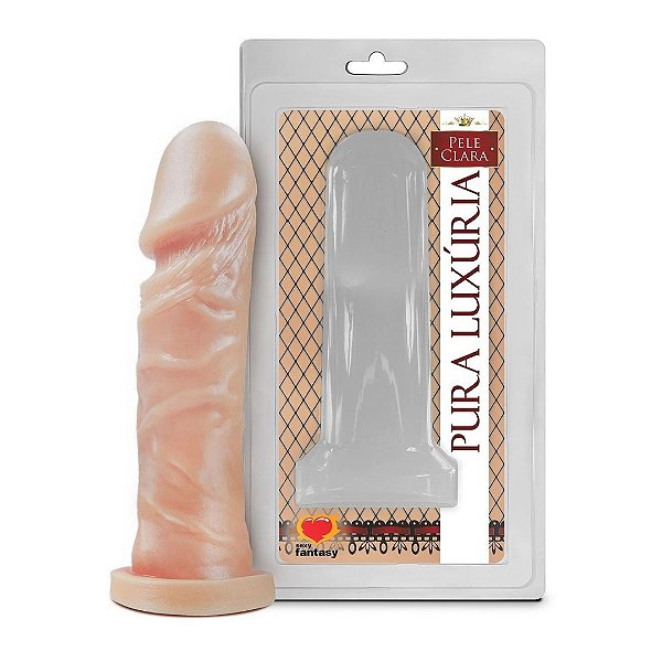 PROTESE REALISTICO MACIÇO 15,3 X 4 CM PENIS