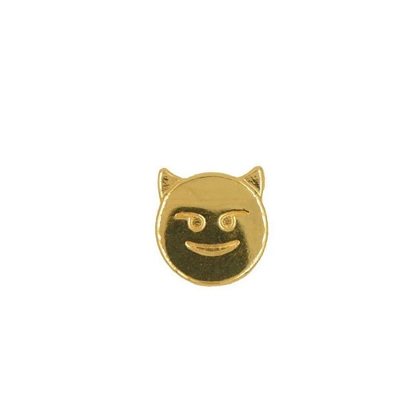 EMOJI METAL DOURADO LISO CALCINHA PERSONALIZÁVEL TALLYTA - CAPETINHA