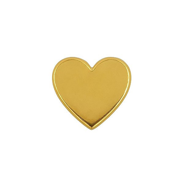 EMOJI METAL DOURADA CALCINHA PERSONALIZÁVEL TALLYTA– CORAÇÃO LISO
