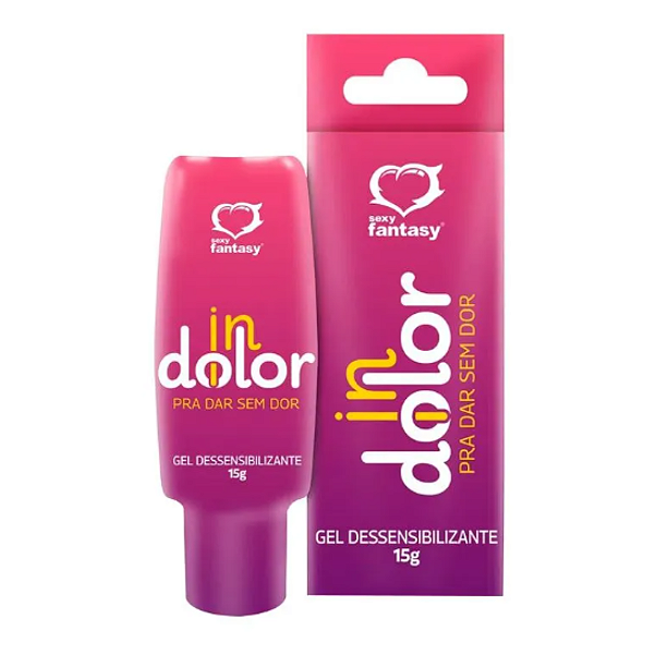 INDOLOR GEL DESSENSIBILIZANTE (ANESTÉSICO ANAL) 15G SEXY FANTASY