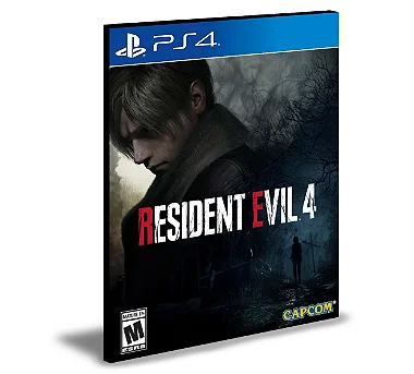 RESIDENT EVIL 4 REMAKE 2023 PS4 MÍDIA DIGITAL