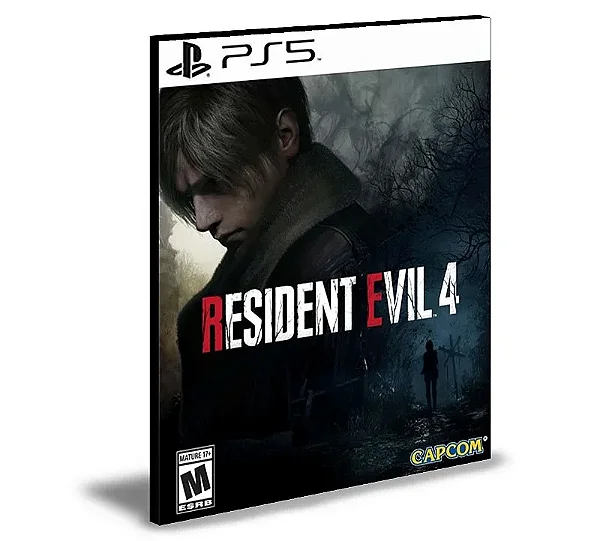 RESIDENT EVIL 4 REMAKE 2023 PS5 MÍDIA DIGITAL
