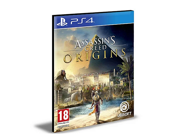 Assassins Creed Origins Ps4 e Ps5 Psn Mídia Digital