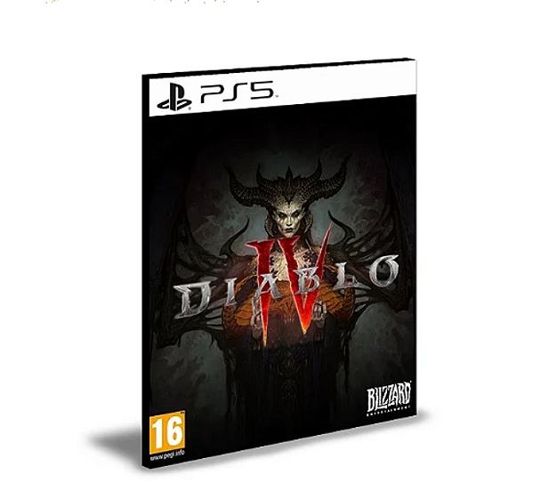 DIABLO 4 IV PS5 MÍDIA DIGITAL